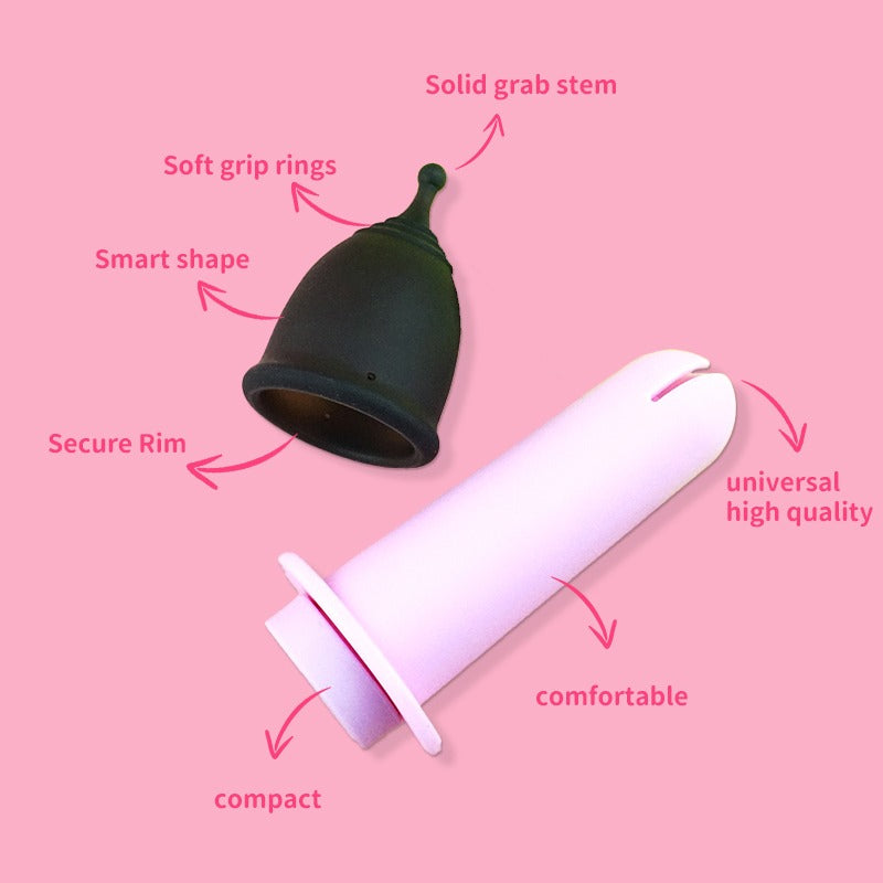 Period Cup With Applicator Set