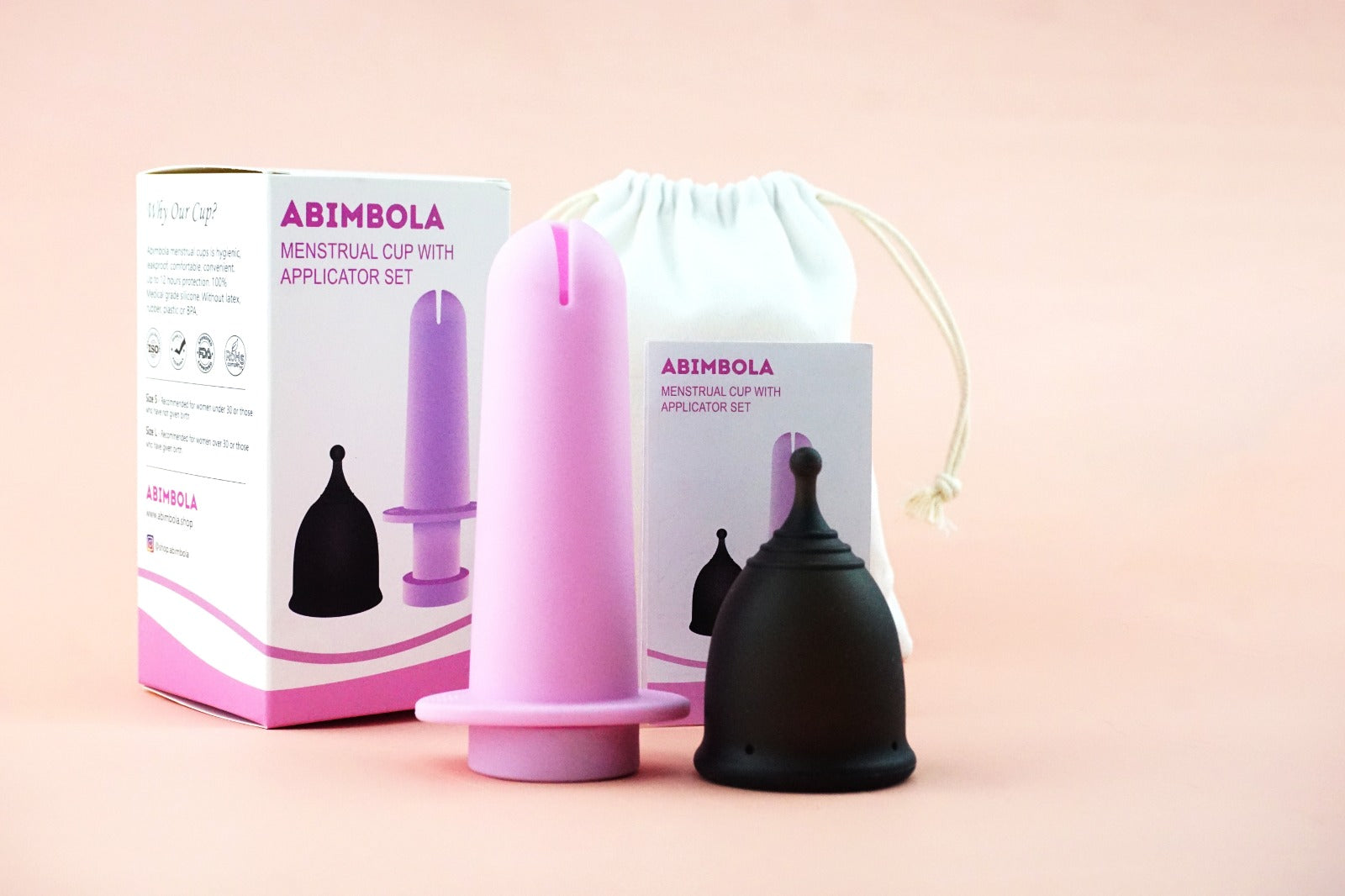 Period Cup With Applicator Set