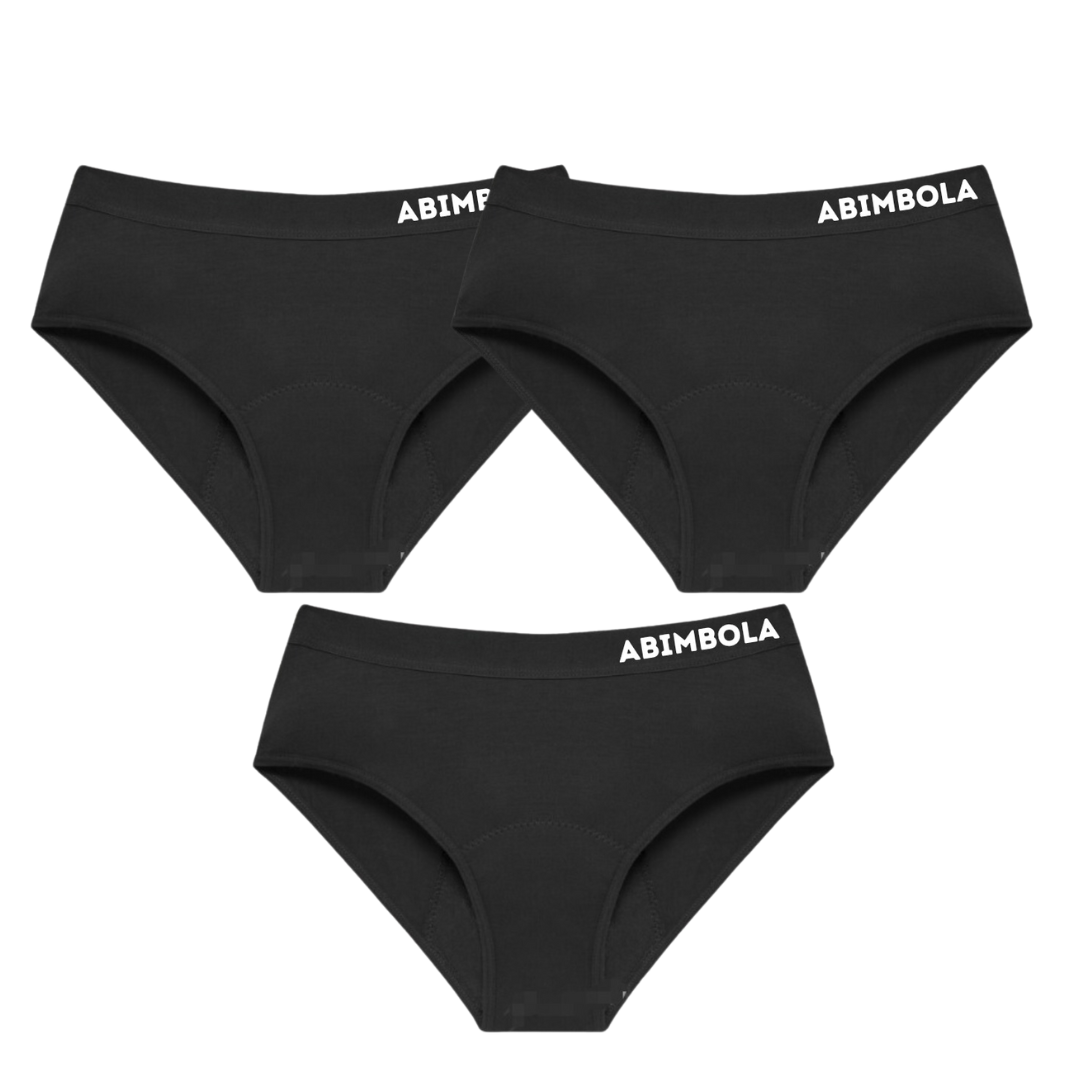 PACK OF 3 PERIOD UNDERWEAR